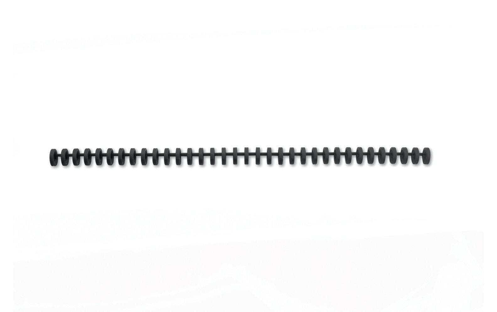 GBC Bindedisc-Ringe – für A4 – Ø 16 mm, schwarz, Kunststoff – 50 Stk.