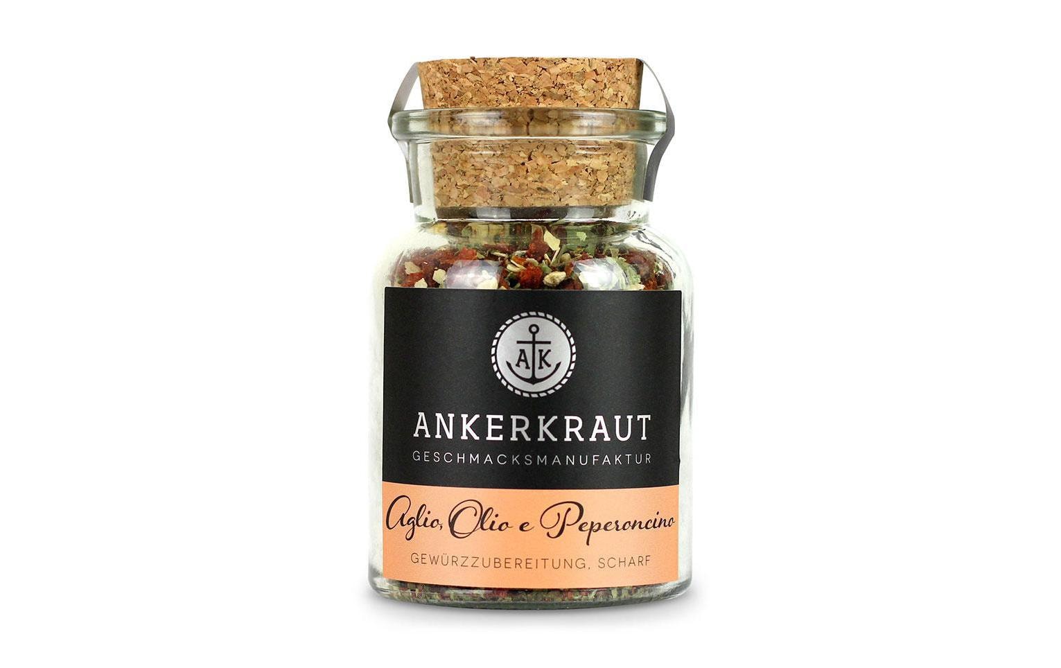 Ankerkraut Gewürzmischung Aglio e Olio Peperoncino – 65 g