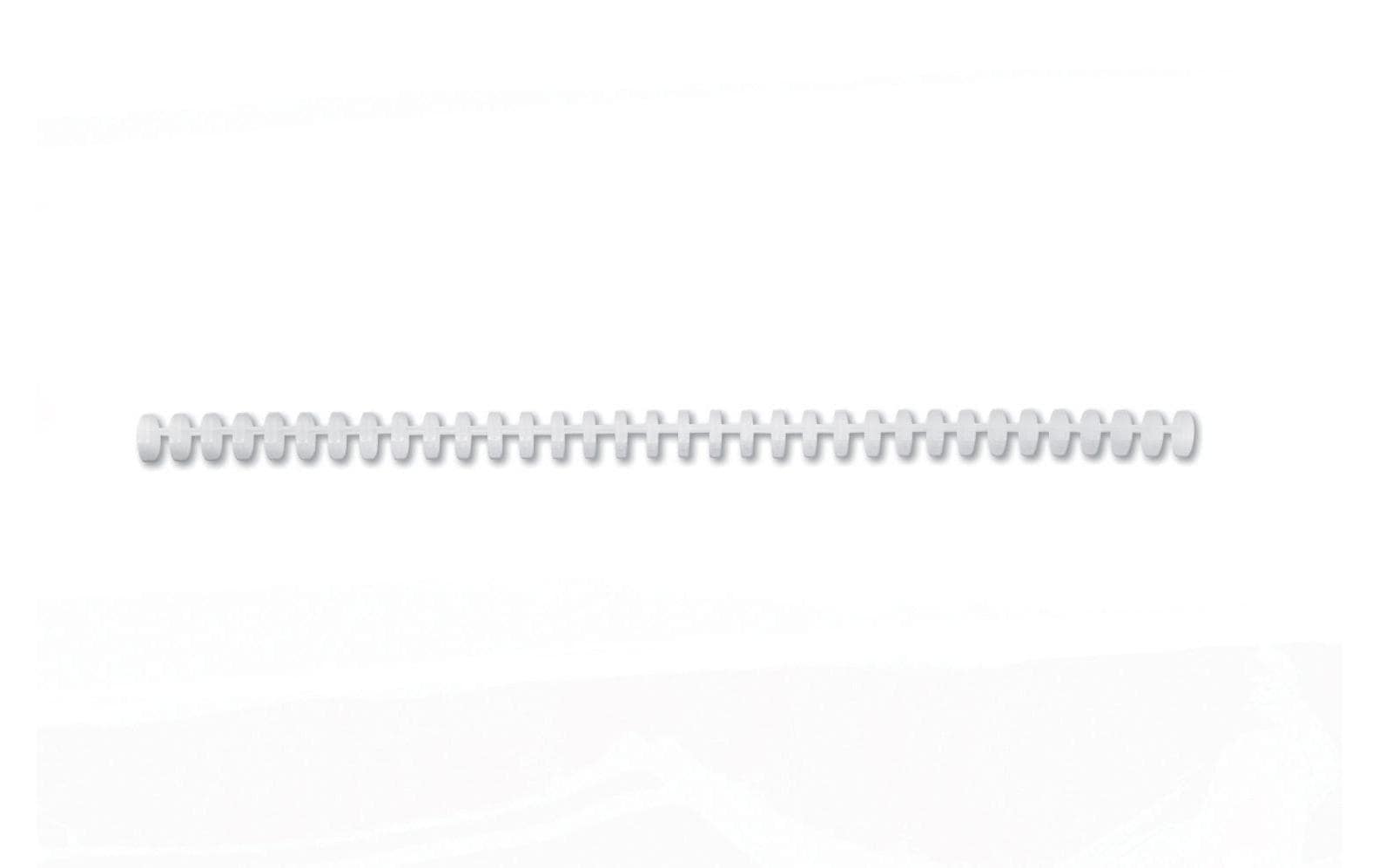 GBC Bindedisc-Ringe – für A4 – Ø 8 mm, weiss, Kunststoff – 50 Stk.