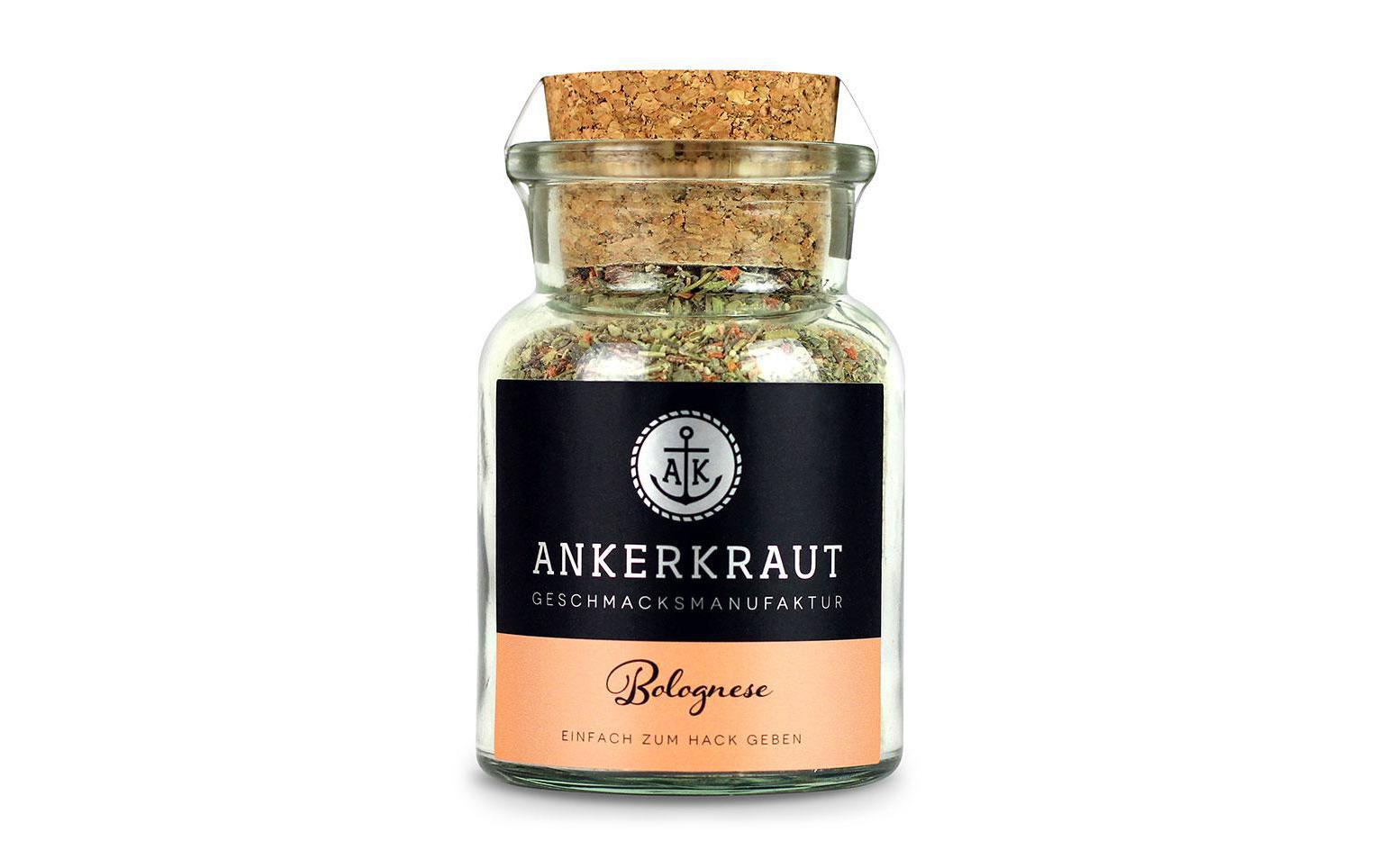 Ankerkraut Gewürzmischung Spaghetti Bolognese, vegetarisch – 100 g