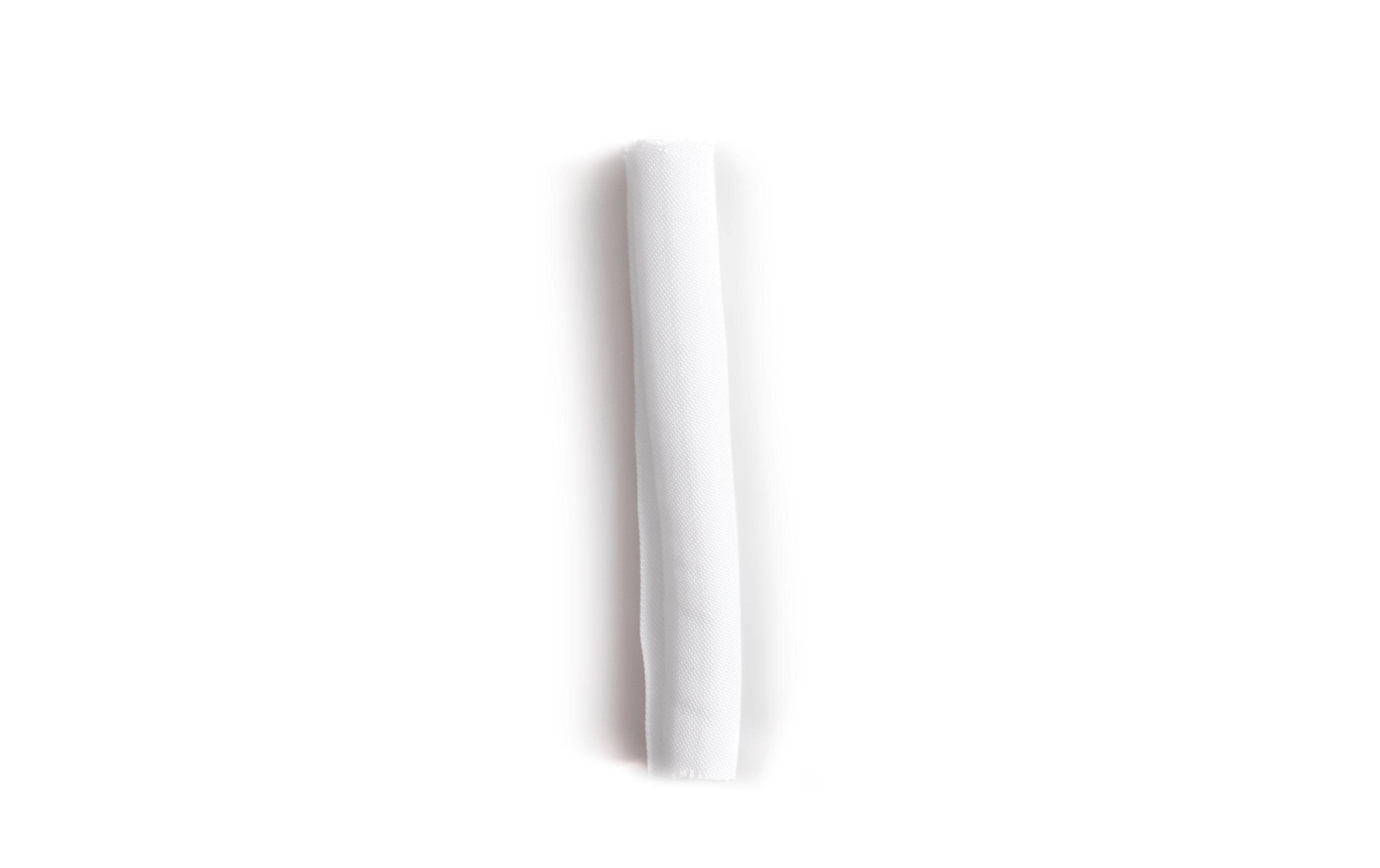 Audioraq Kabelschlauch offen – Durchmesser 38–40 mm – 25 m – Weiss – Polyester – zuschneidbar