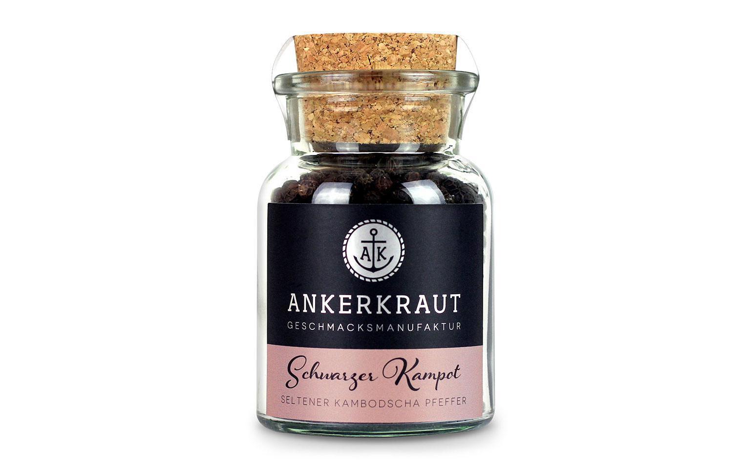 Ankerkraut Schwarzer Kampot Pfeffer – 80 g