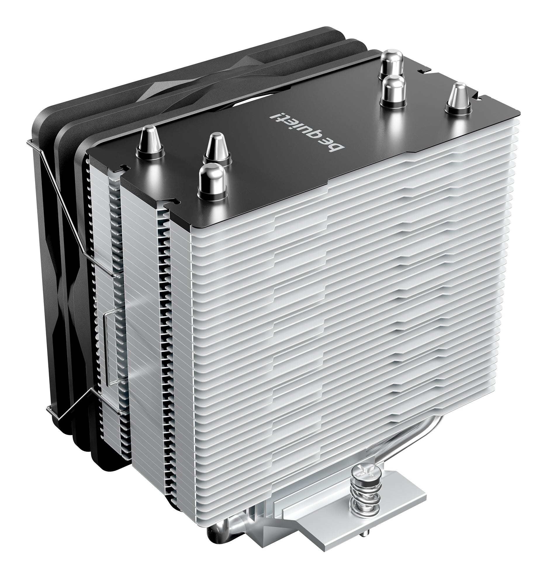 be quiet! be quiet – CPU-Kühler – Pure Rock Slim 3 – 10 cm Lüfter, 1700 U/min, TDP 130 W, für LGA1851/LGA1700/AM4 usw.