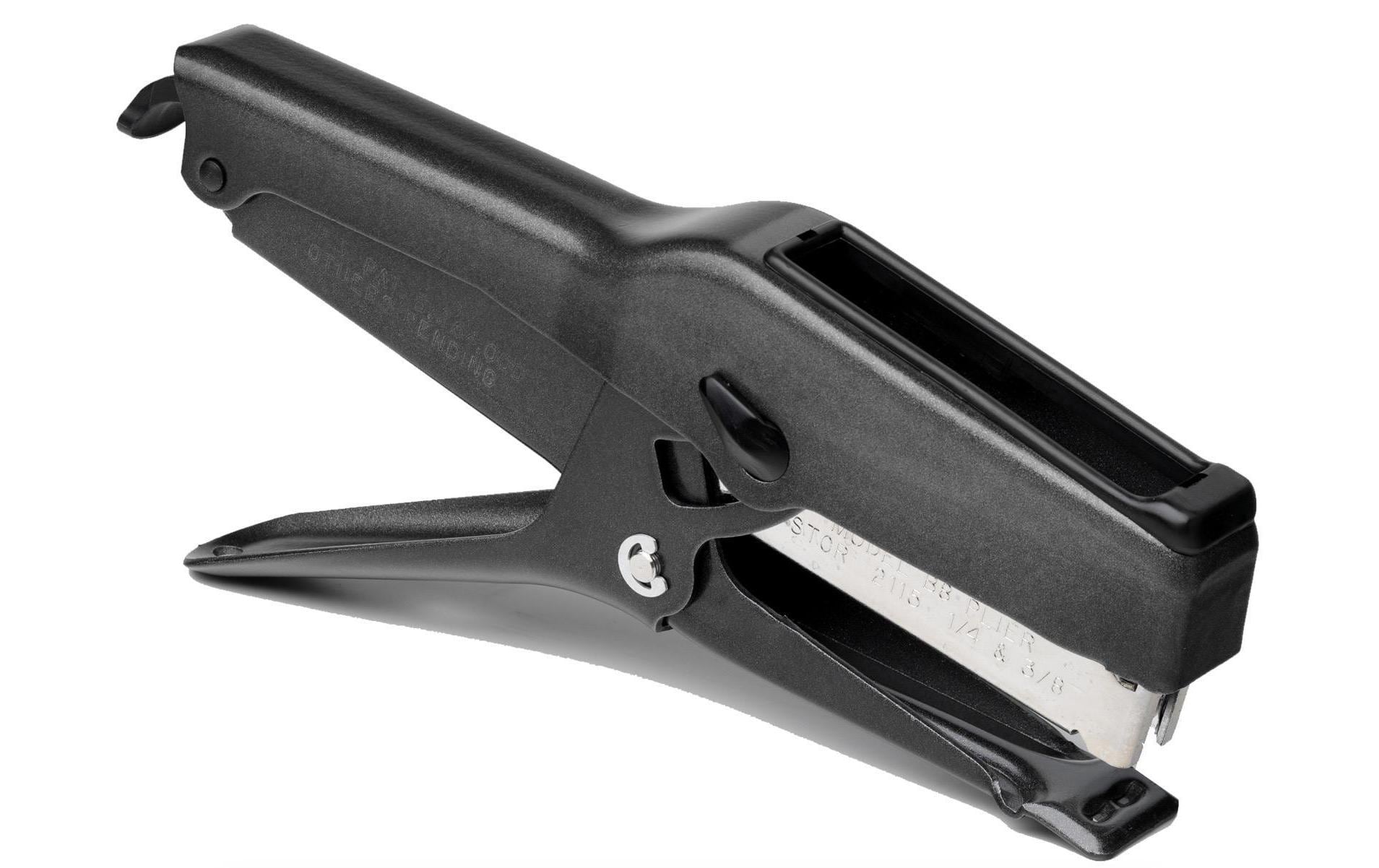 Bostitch B8P – Heftzange, 30 Blatt, Hinterlademechanik, Einlegetiefe 70 mm, schwarz