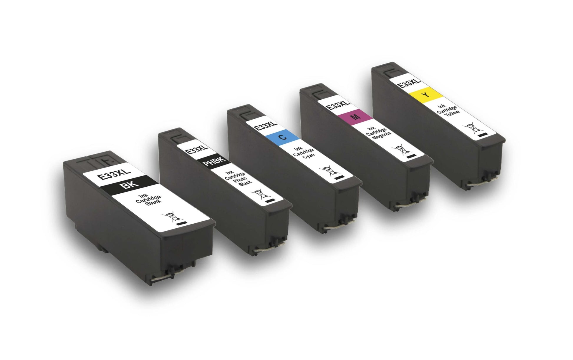 Peach Tintenpatronen-Multipack 33XL, CMYK, 4×15 ml, kompatibel – für Epson XP-530, XP-630, XP-635 und andere