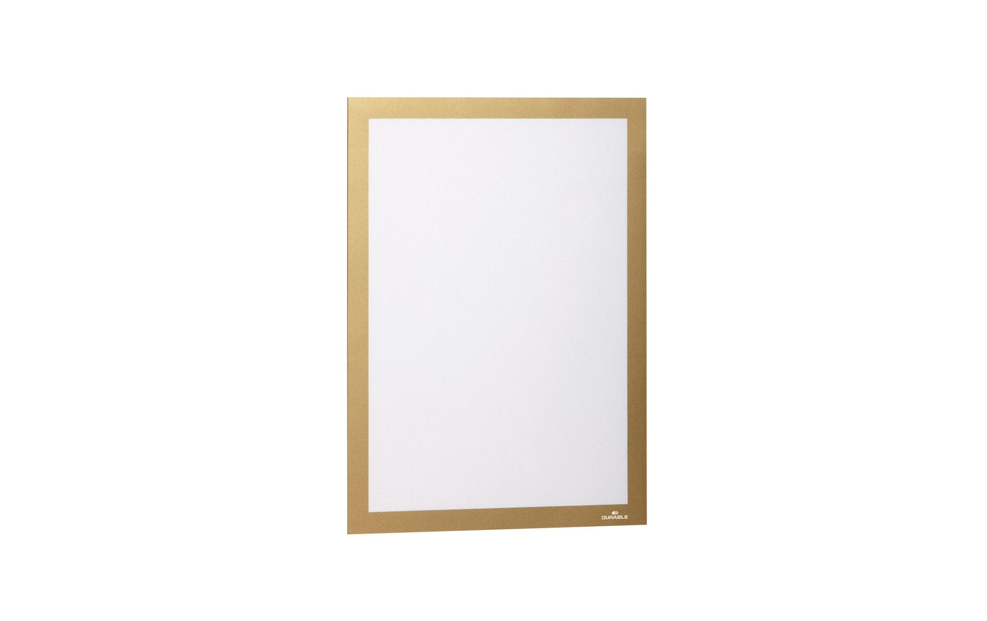 Durable Magaframe Info-Rahmen selbstklebend – DIN A4 – Gold – 2er Pack