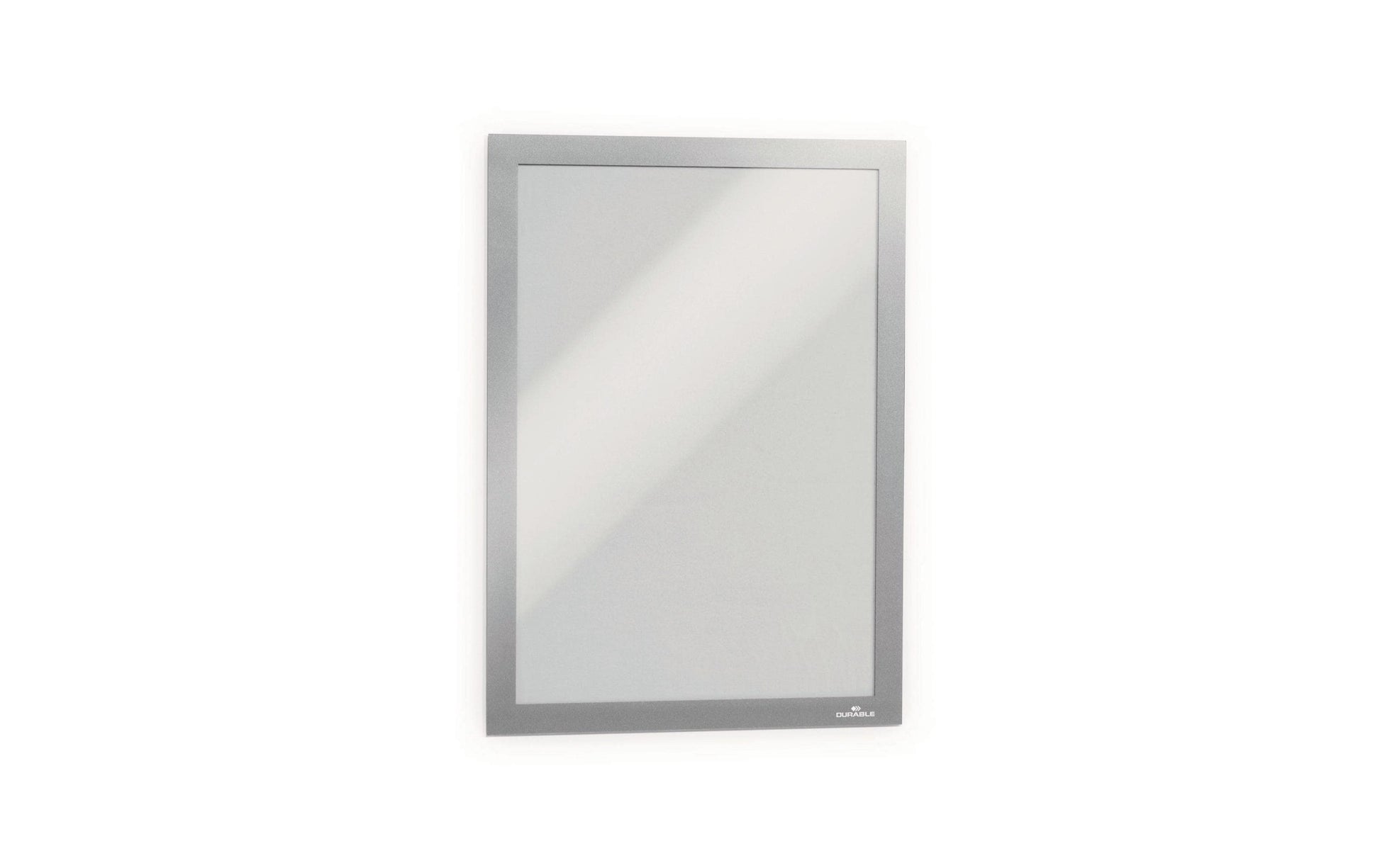 Durable DURAFRAME Magnetrahmen – A4 – Silber – 10er-Pack