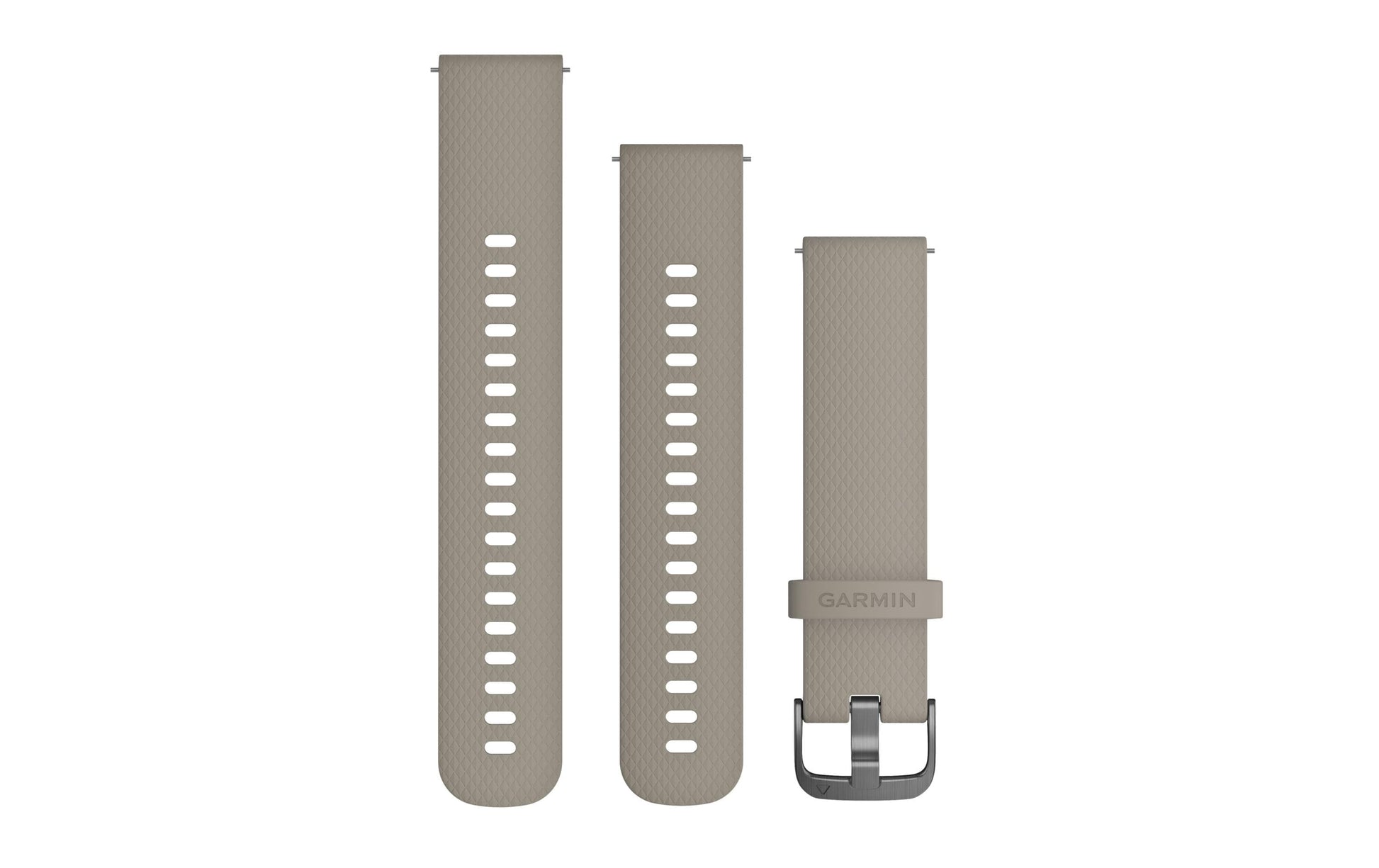 Garmin Quick Release Band – Silikon, Grau, für Garmin Forerunner, Vivoactive und Vivomove