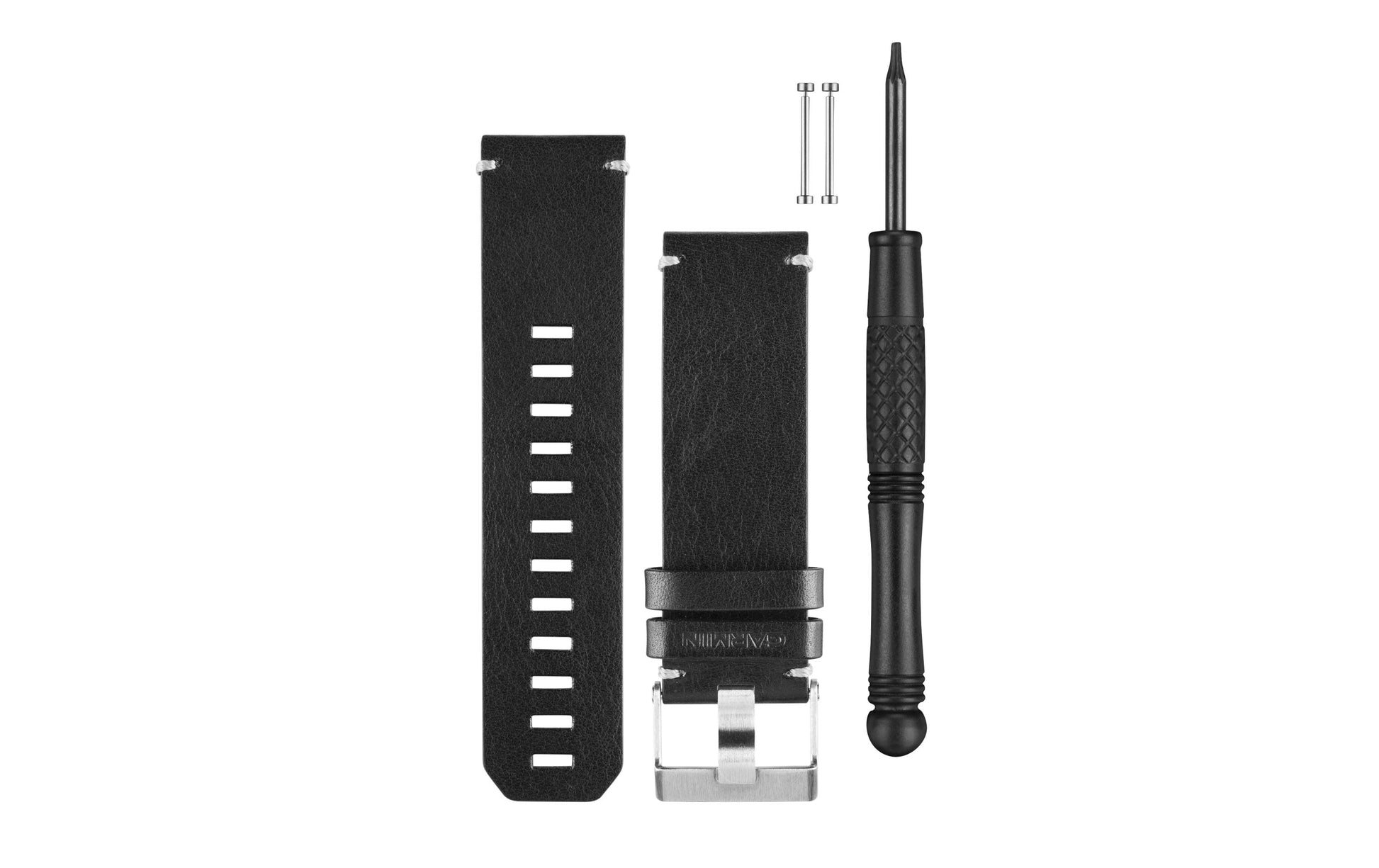 Garmin fenix 3 – Armband – für Fenix 3, Quatix 3, Tactix Bravo, Schwarz, Leder