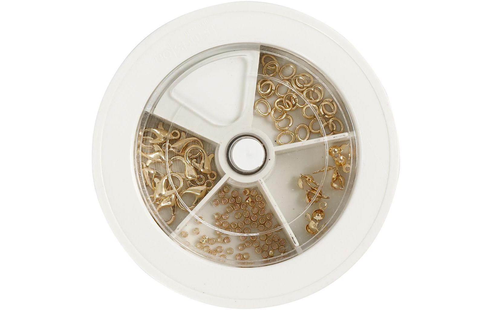 Creativ Company Verschlussset, Kupfer – Gold – 50 Stk.