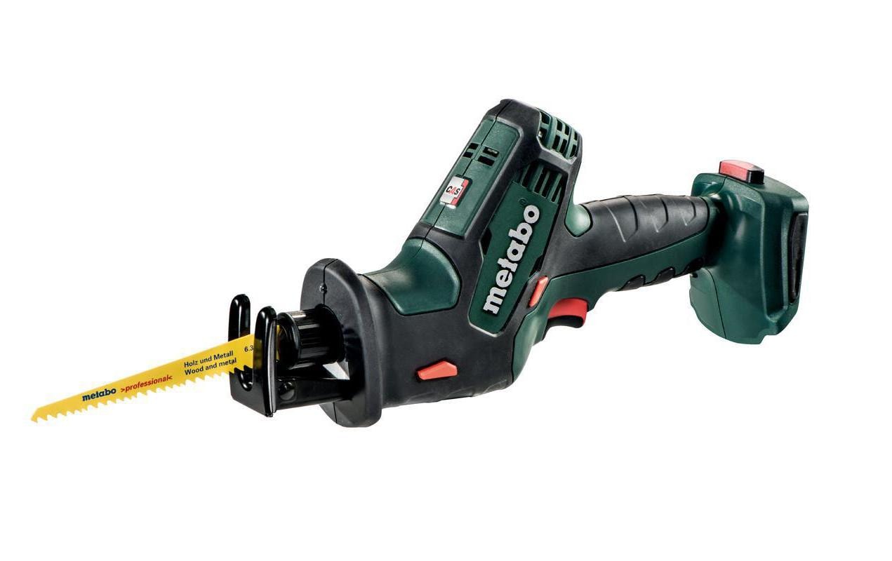 Metabo Säbelsäge SSE18LTX Compact – 18 V (CAS) – Schnellwechsel-System – Solo – Eingebautes Licht