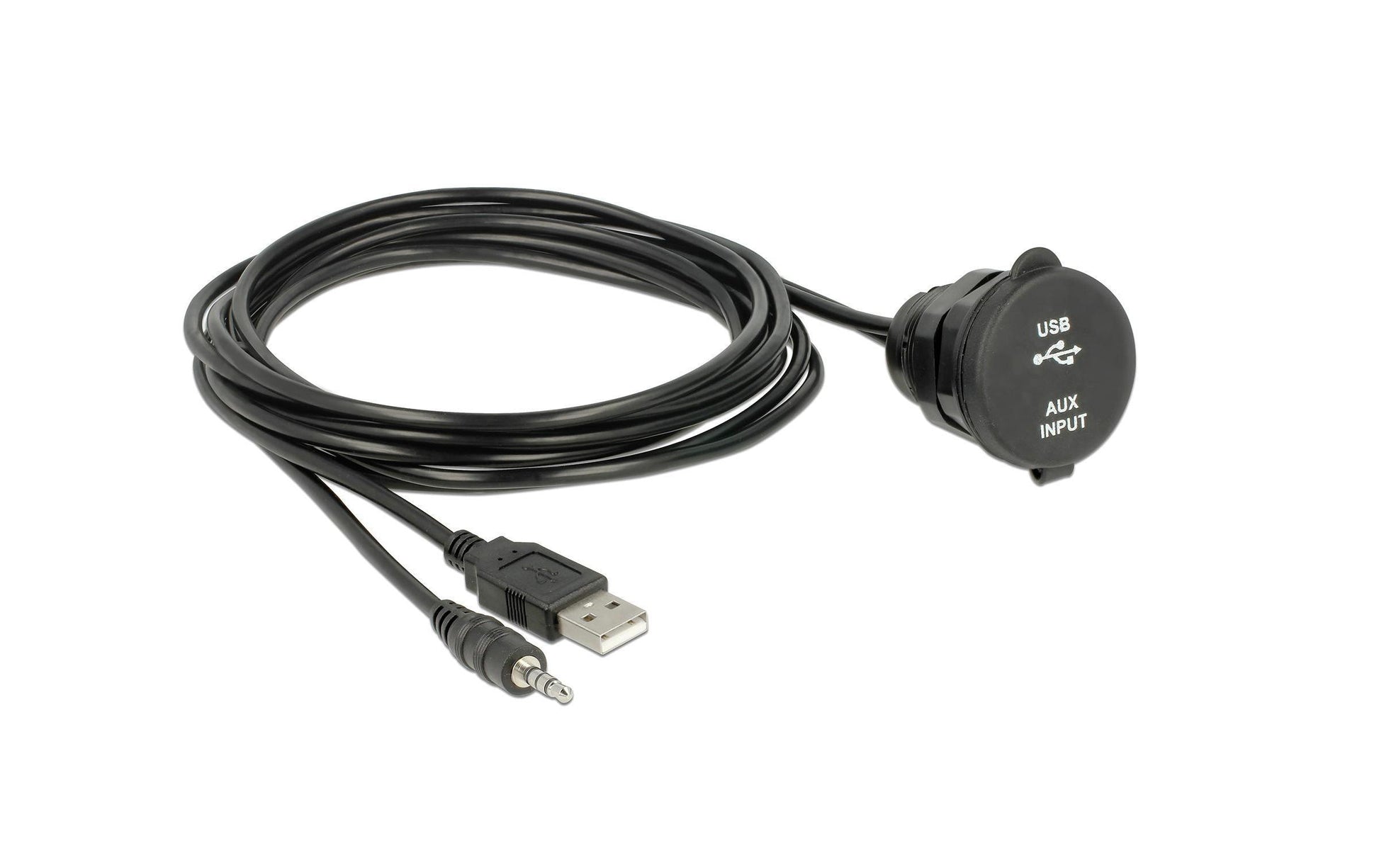 DeLOCK USB-A Verlängerungskabel (Stecker auf Buchse) – USB 2.0 (480 Mbit/s) – 2 m – Schwarz