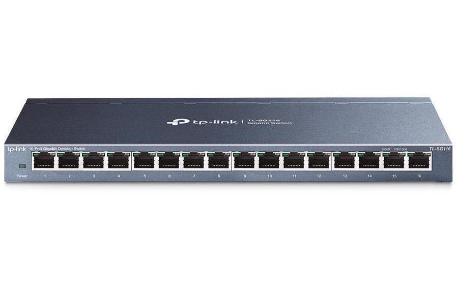 TP-Link TL-SG116 – Managed Switch – 16×GbE, L2