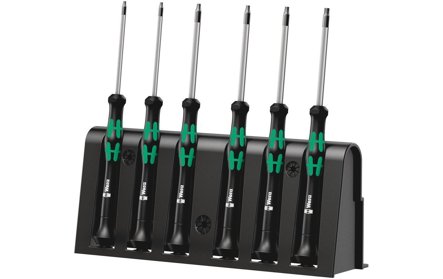 Wera Elektroniker – Präzisions-Schraubenzieher-Set, TX, 6-teilig, isoliert, Box, 05118154001