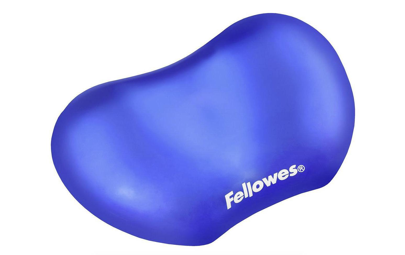 Fellowes Handgelenkauflage für Maus – Gel – Blau – 122 × 88 mm