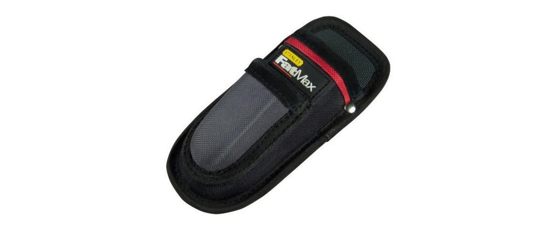 Stanley Fatmax Messerholster – mit Gürtelclip, schwarz, 600D Polyester