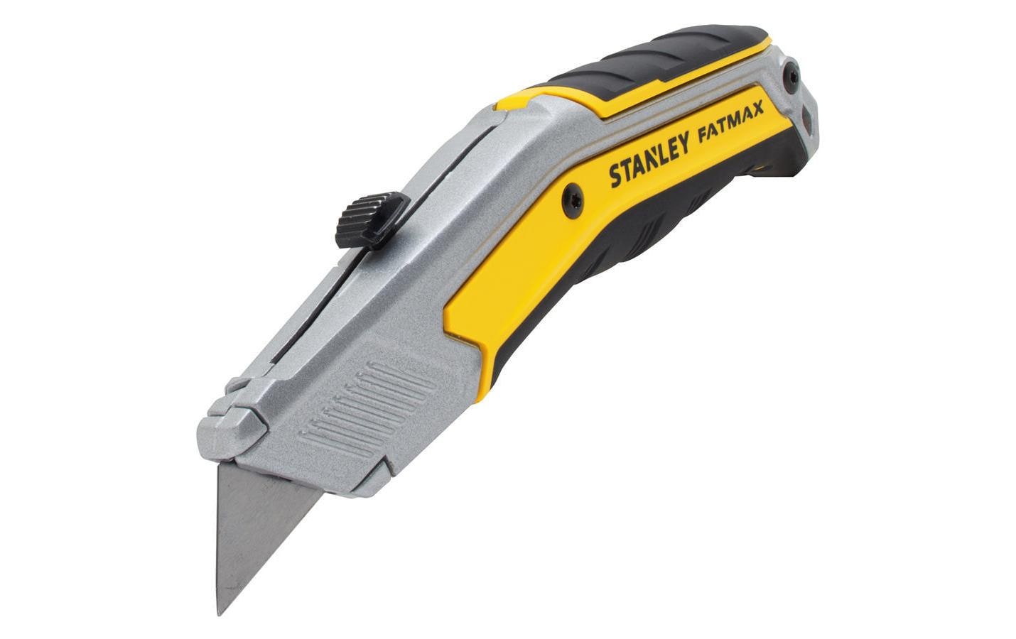 Stanley FATMAX EXO Cutter – 19 mm, Kunststoffgriff, Schwarz, inkl. 5 Klingen