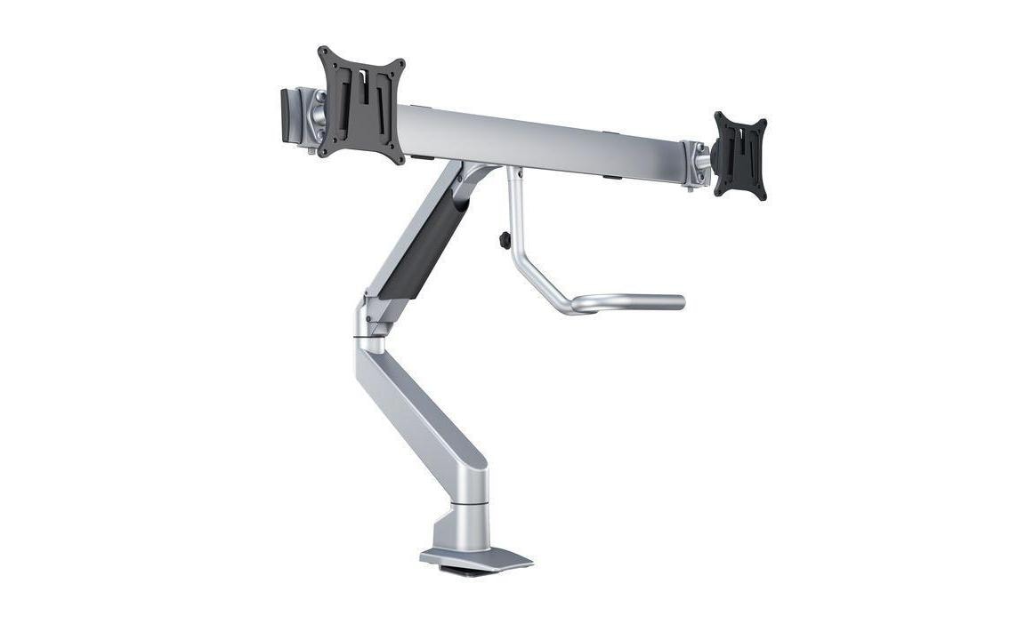 Multibrackets MB Duo Crossbar 32/6379 – Tischhalterung, Dual, Standfuss, bis 28", VESA 75 × 75 mm, 7 kg