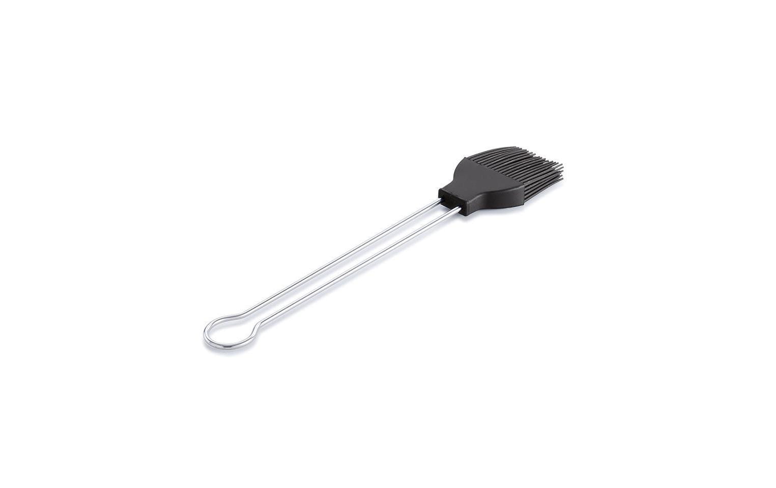 LotusGrill Marinierpinsel 22 cm, Silikon/Edelstahl, Schwarz