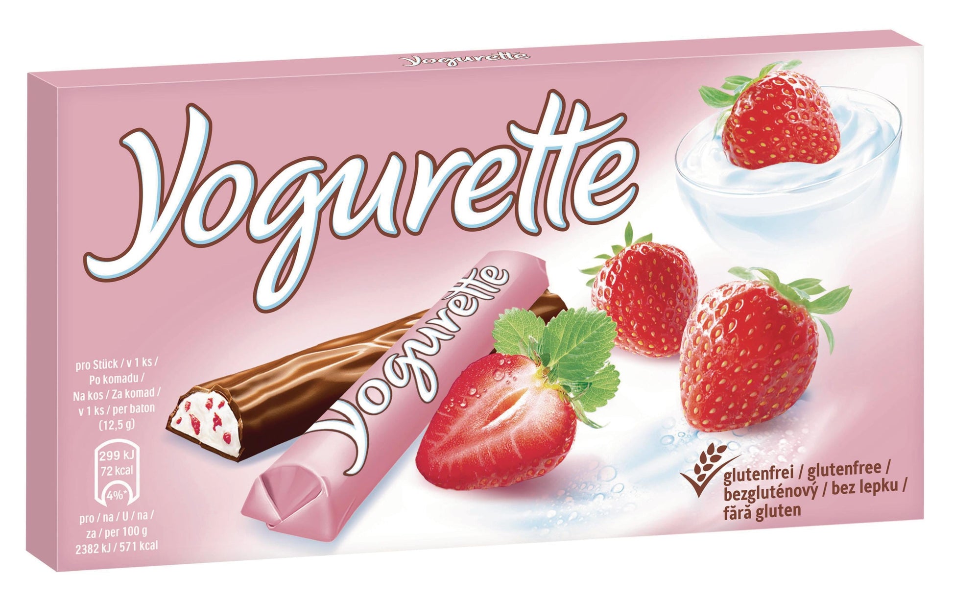 Ferrero Yogurette Schokolade – Erdbeere – 100 g