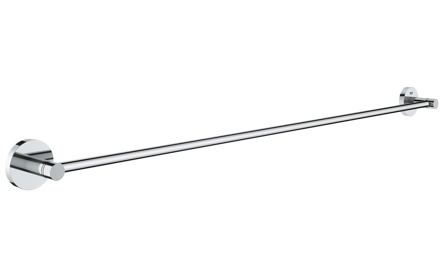 GROHE Handtuchhalter (einfach) – 85,4 cm, Metall, Kleben, Chrom