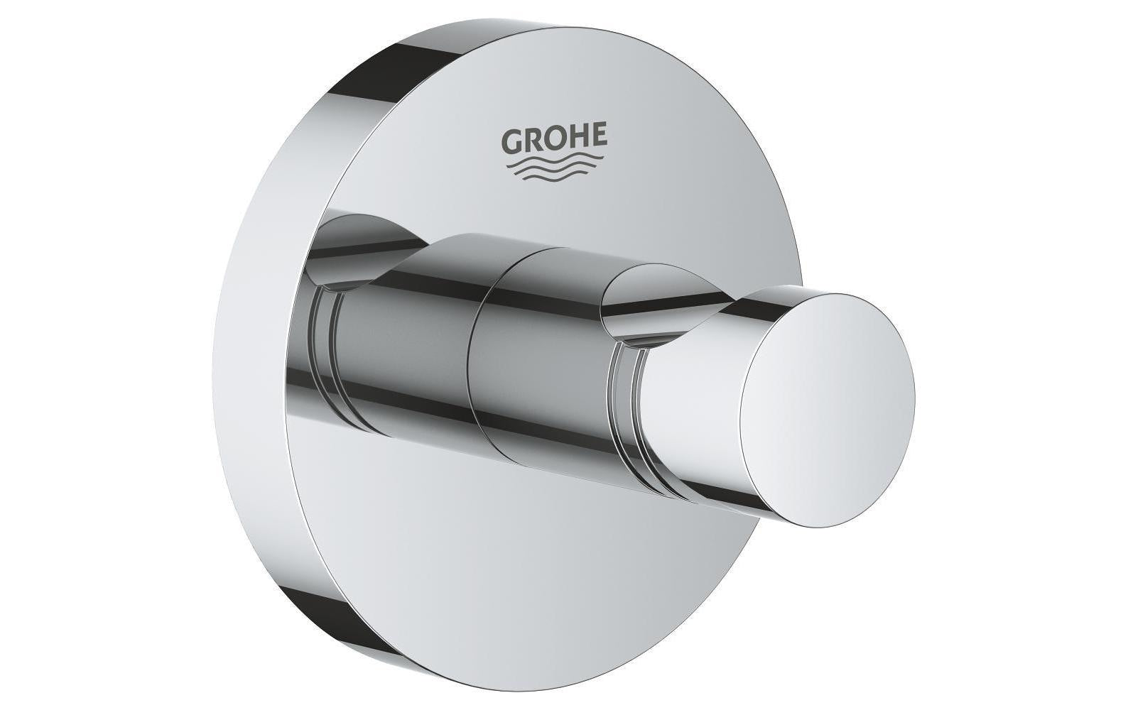 GROHE Essentials Handtuchhaken – Bohren – Ø 5,4 × 4,5 cm – Chrom – Metall