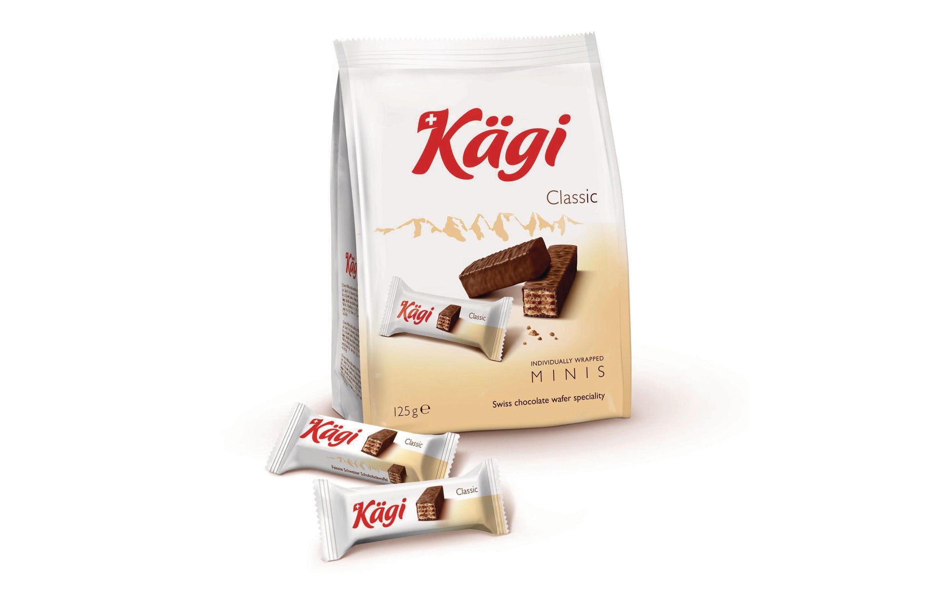 Kägi Fret Mini Waffelgebäck – Milchschokolade – 125 g
