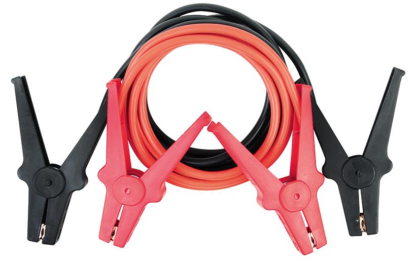 Perel Starthilfekabel Stromkabel – 25 mm², 3,5 m, 12/24 V, für Motoren bis 5'500 cm³