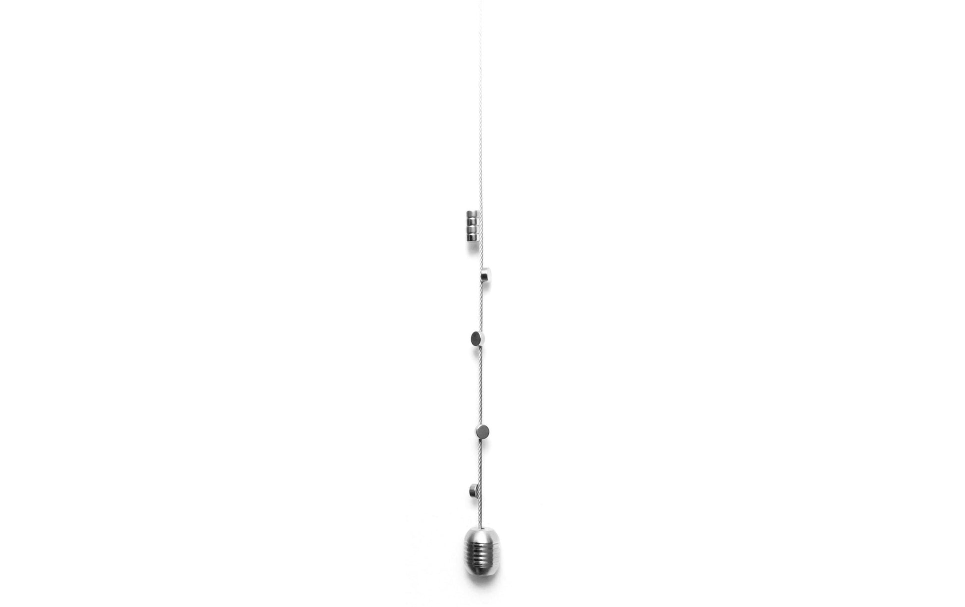 Trendform Fotogirlande Steely Dan – 1,5 m – 8 Magnete – Stahl, Grau