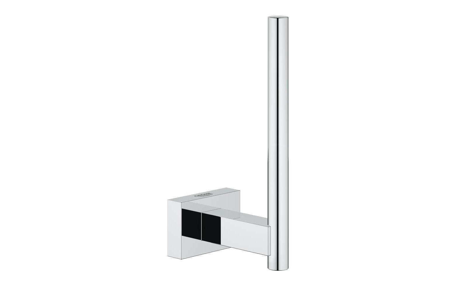 GROHE Essentials Cube – Ersatzrollenhalter – Chrom, wandmontiert
