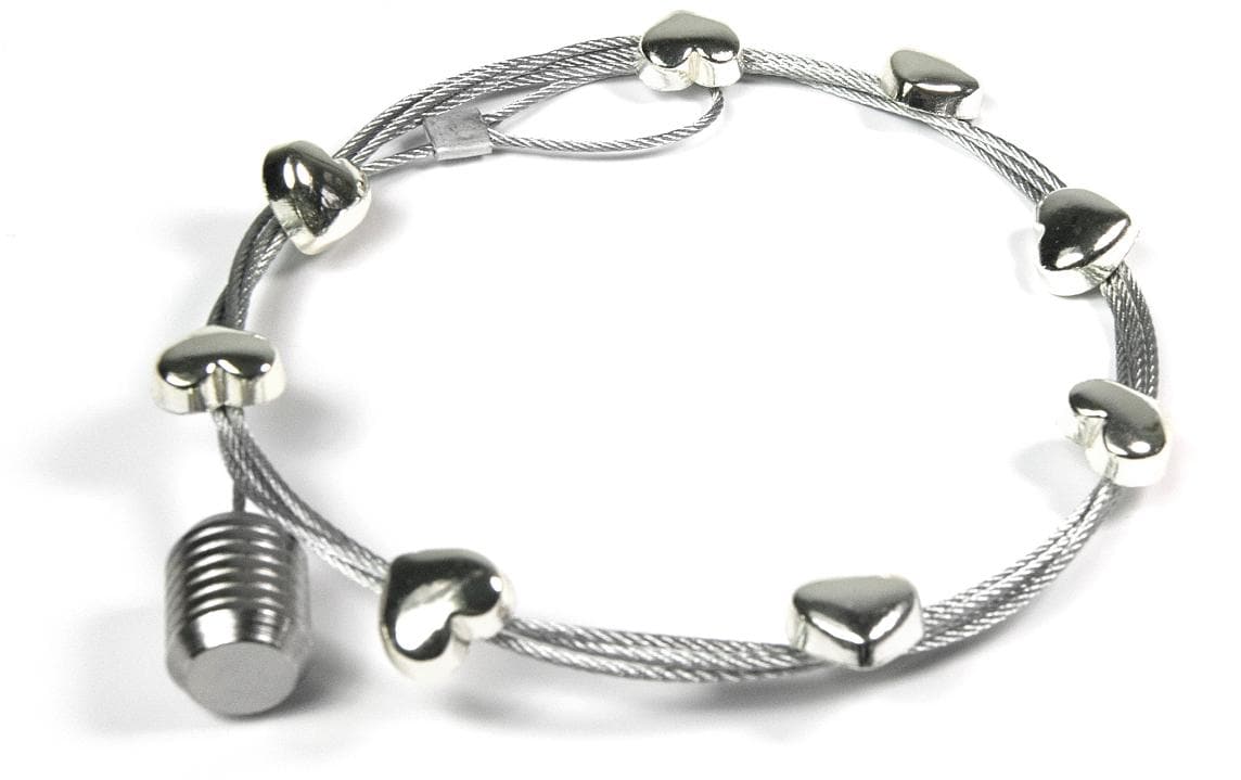 Trendform Fotoleine – 1,5 m – 8 Magnete – Metall & Stahl, Silber