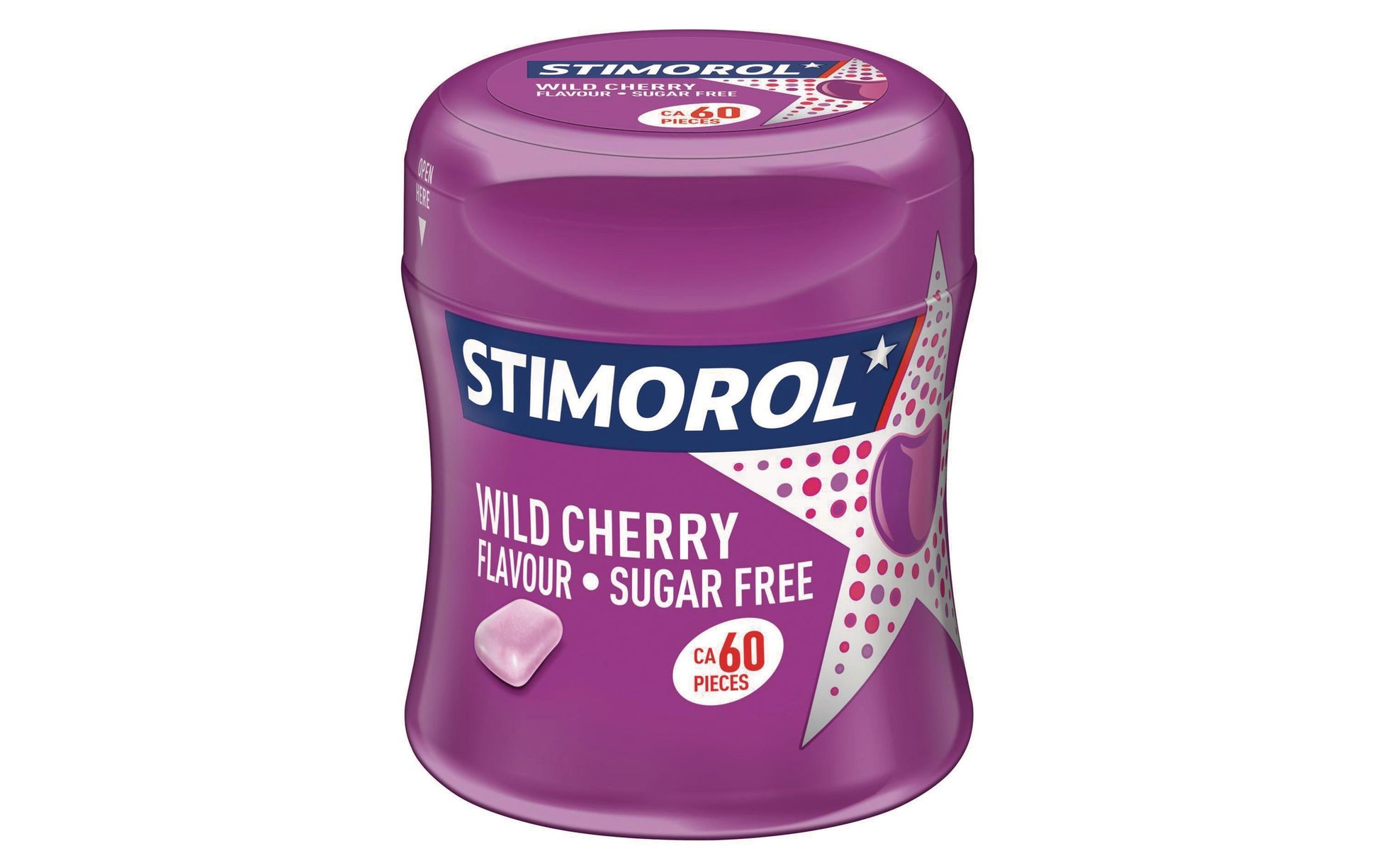 Stimorol Kaugummi – Wilde Kirsche, zuckerfrei – 87 g