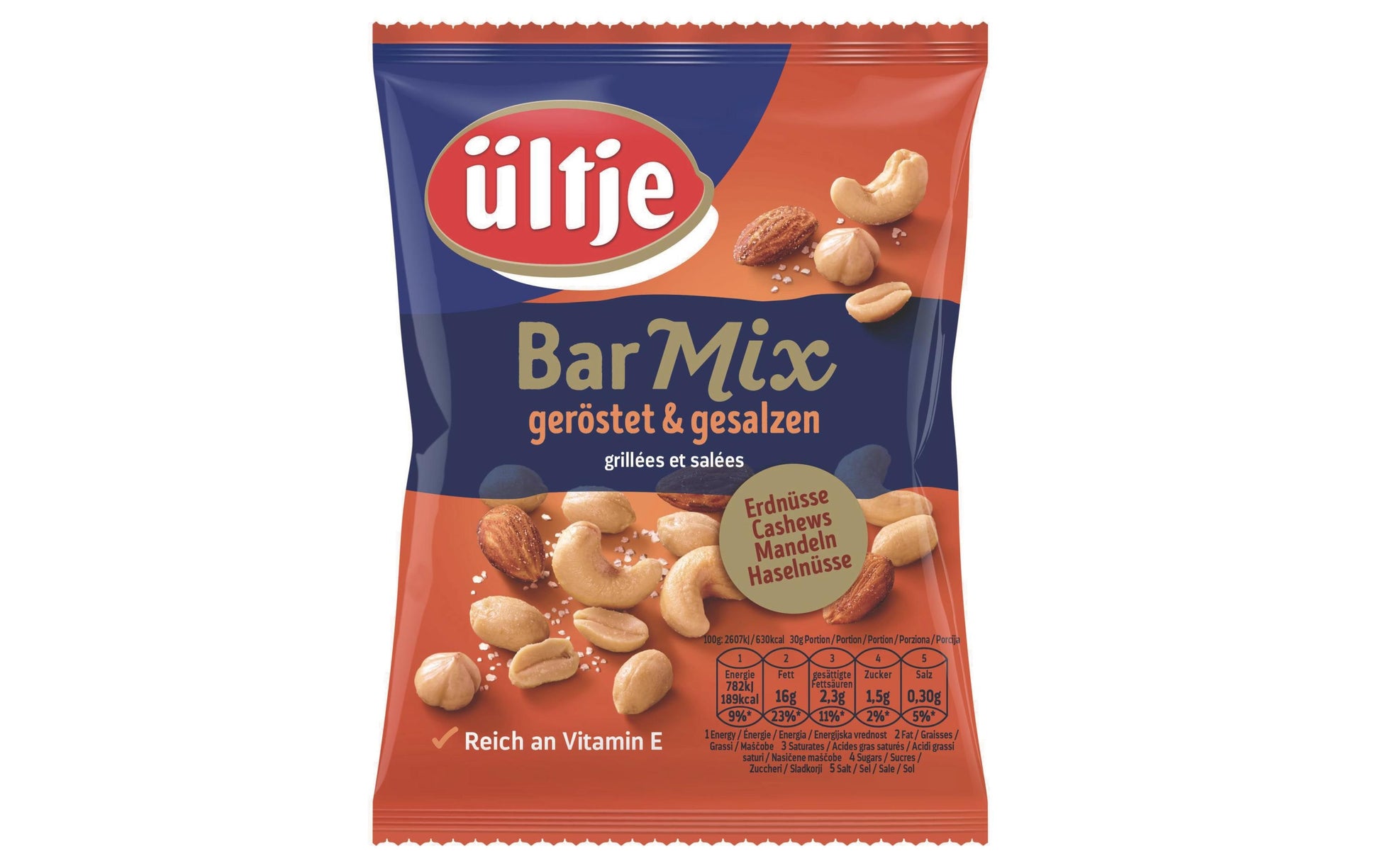 ultje Ültje Bar Mix Nussmix – geröstet & gesalzen – 200 g