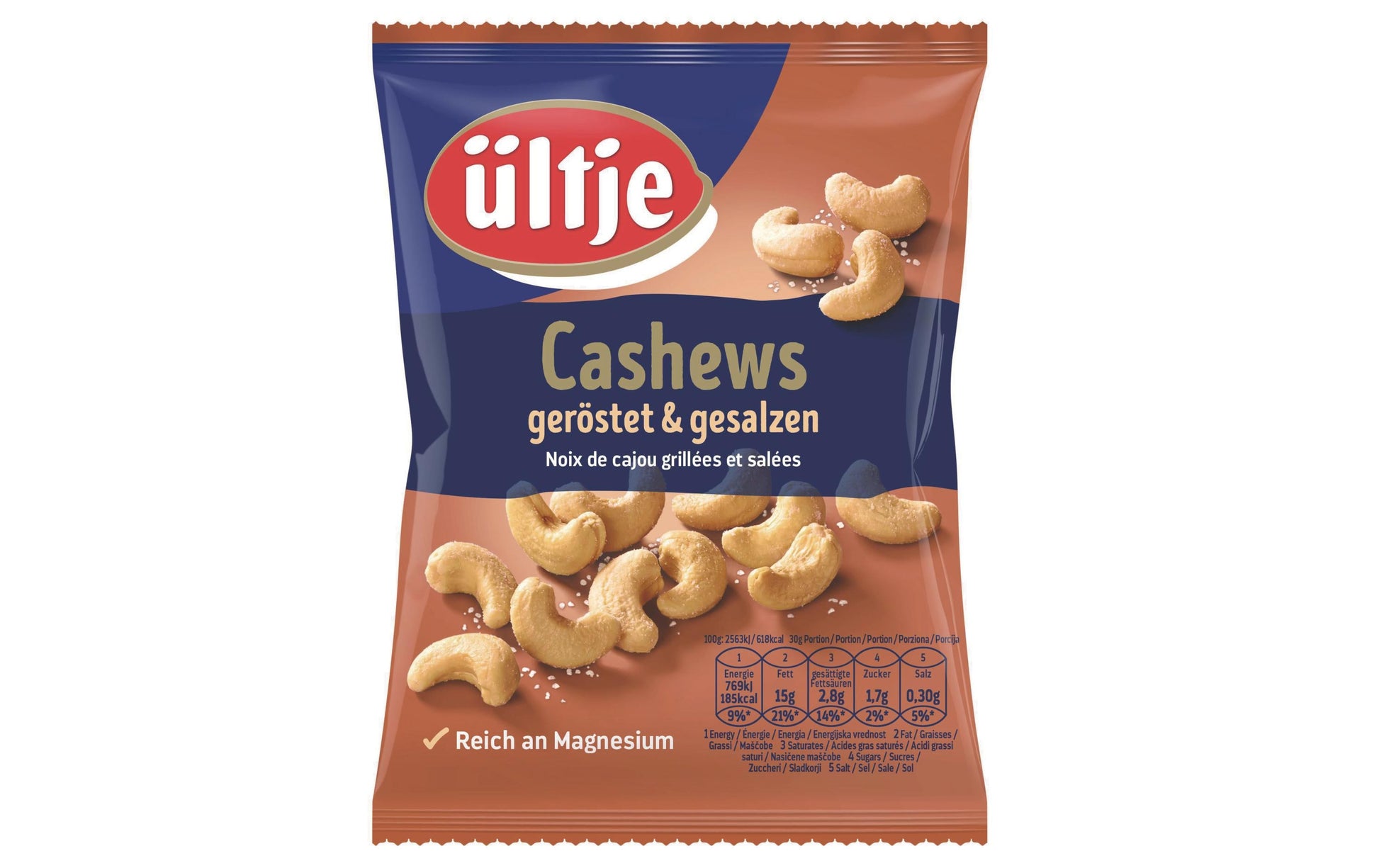 ultje Ültje Cashewkerne – geröstet & gesalzen – 150 g