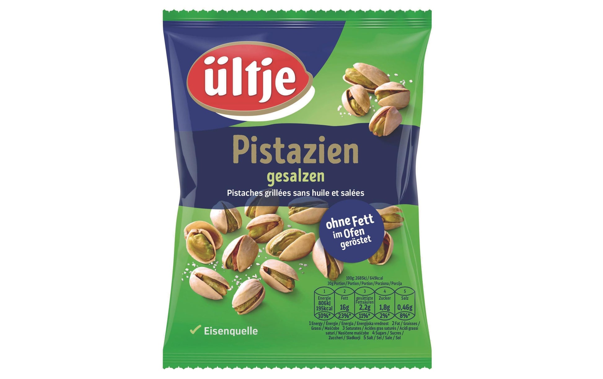 ultje Ültje Pistazien – geröstet & gesalzen – 150 g