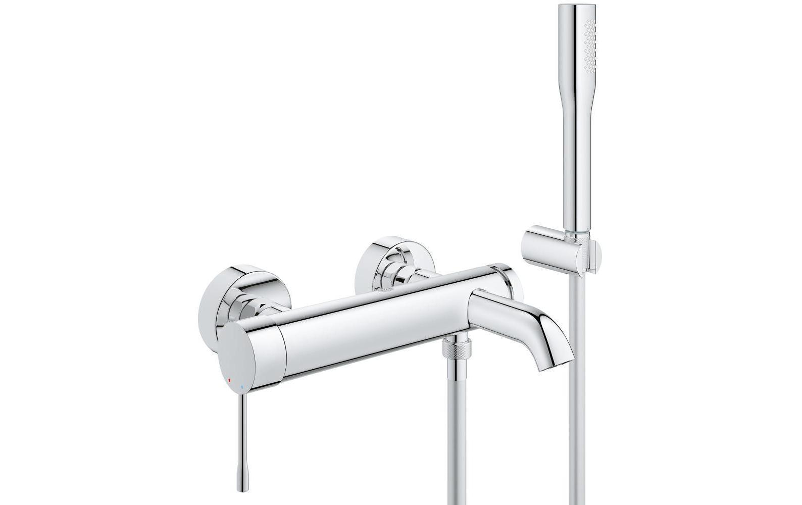 GROHE Essence Unterputz-Badebatterie – Einhebelmischer, Messing/Chrom