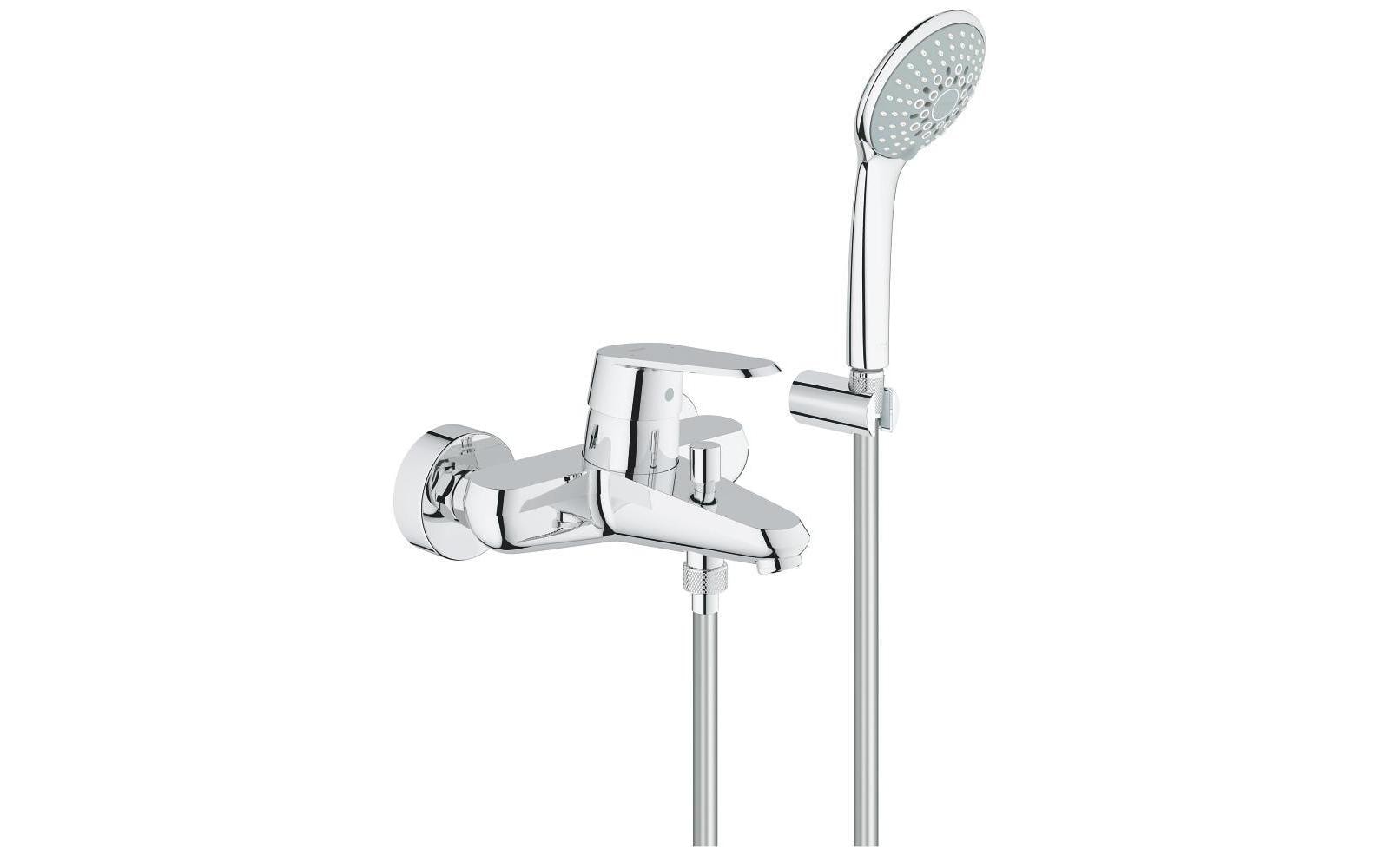 GROHE Eurodisc Cosmopolitan Badebatterie (Unterputz) – Einhebelmischer (Unterputz), Messing, Chrom