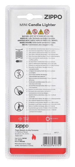 Zippo Feuerzeug – Silber – 50 × 650 × 80 cm – Metall – 1 Stk