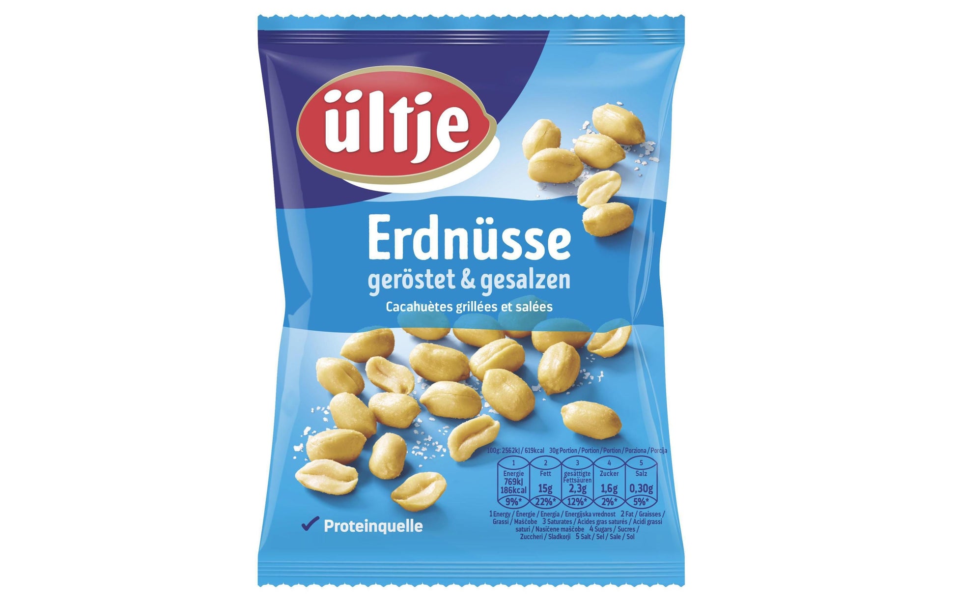 ultje Ültje Erdnüsse – geröstet & gesalzen – 250 g
