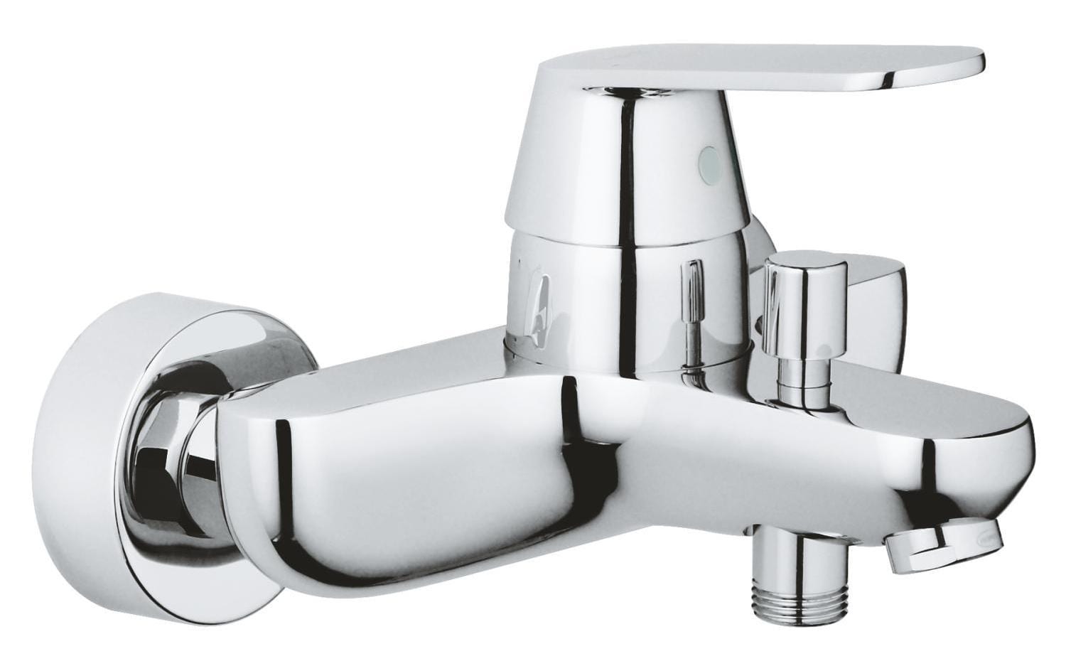 GROHE Eurosmart Cosmopolitan Badewannenarmatur – Einhebelmischer, Messing, Chrom