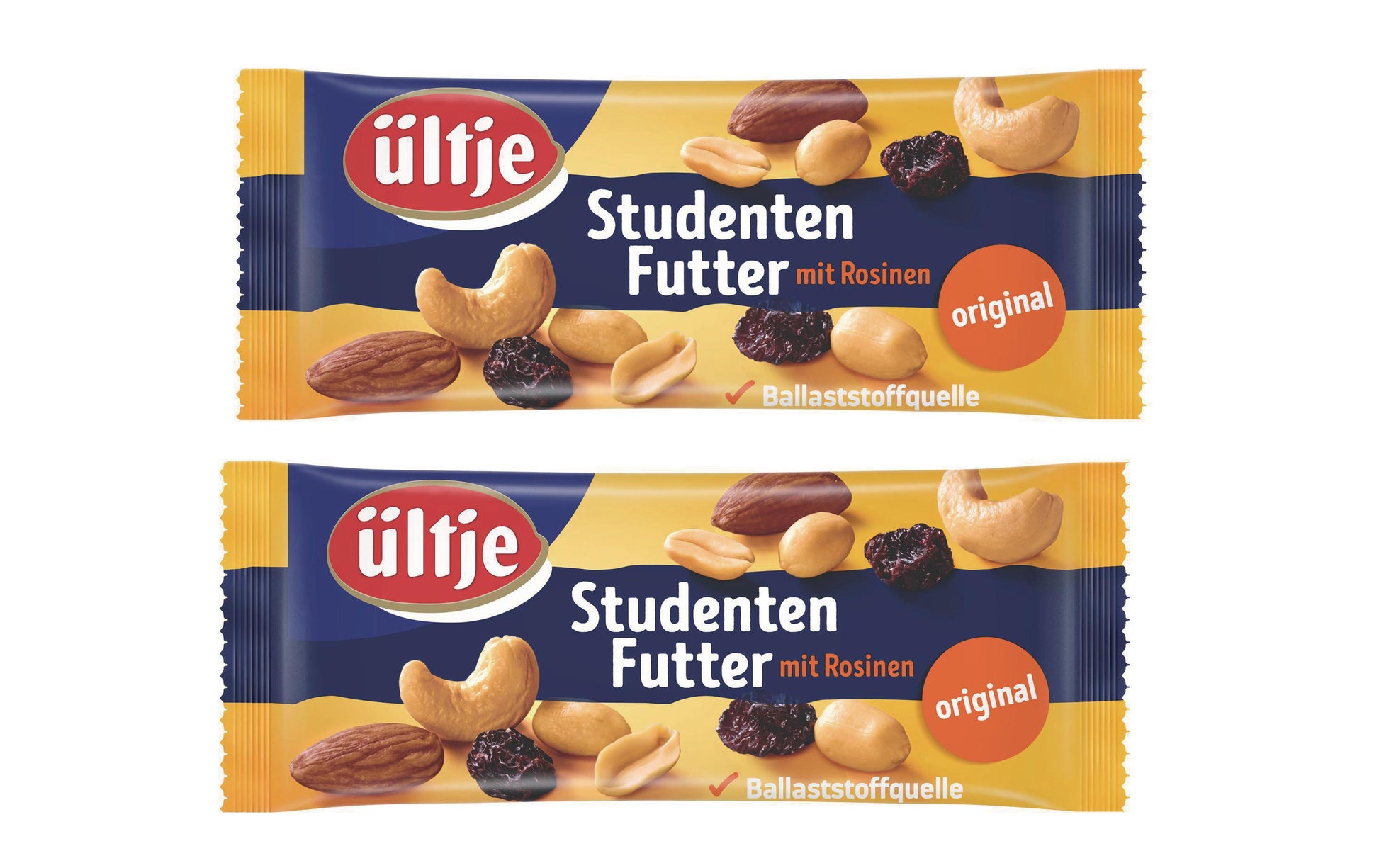 Ültje Studentenfutter – Mischungen, 2 × 50 g