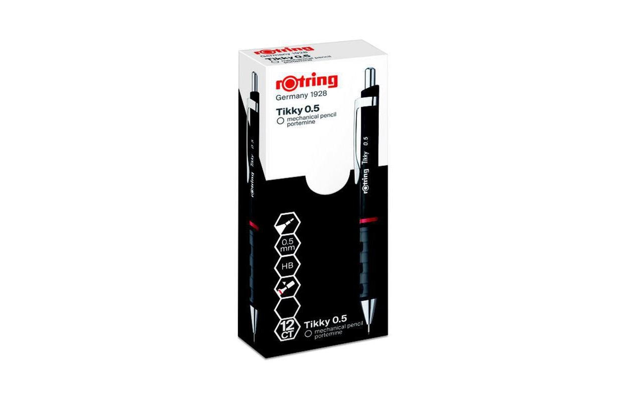 Rotring Tikky Druckbleistift – 0,5 mm, schwarz