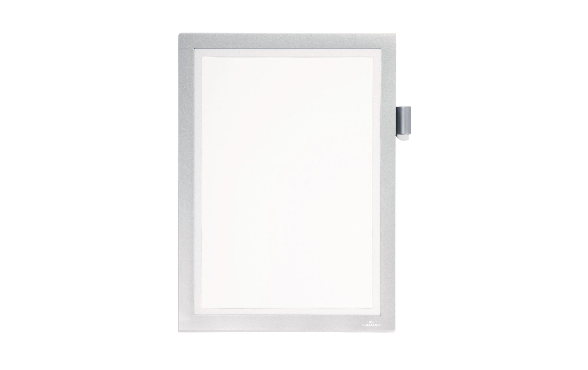 Durable DURAFRAME Note Magnetrahmen – A4 – silber metallic