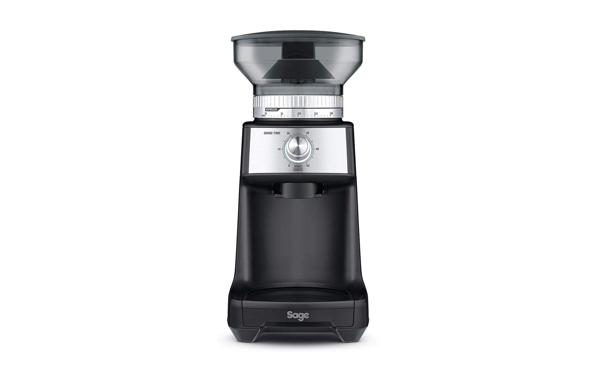 Sage Kaffeemühle Dose Control Pro – 340 g, Schlagmesser, 60 Stufen – Schwarz