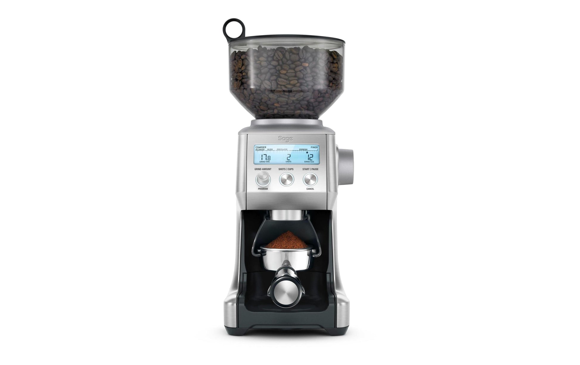 Sage Kaffeemühle Smart Grinder Pro – 450 g, Schlagmesser, 60 Stufen – Edelstahl