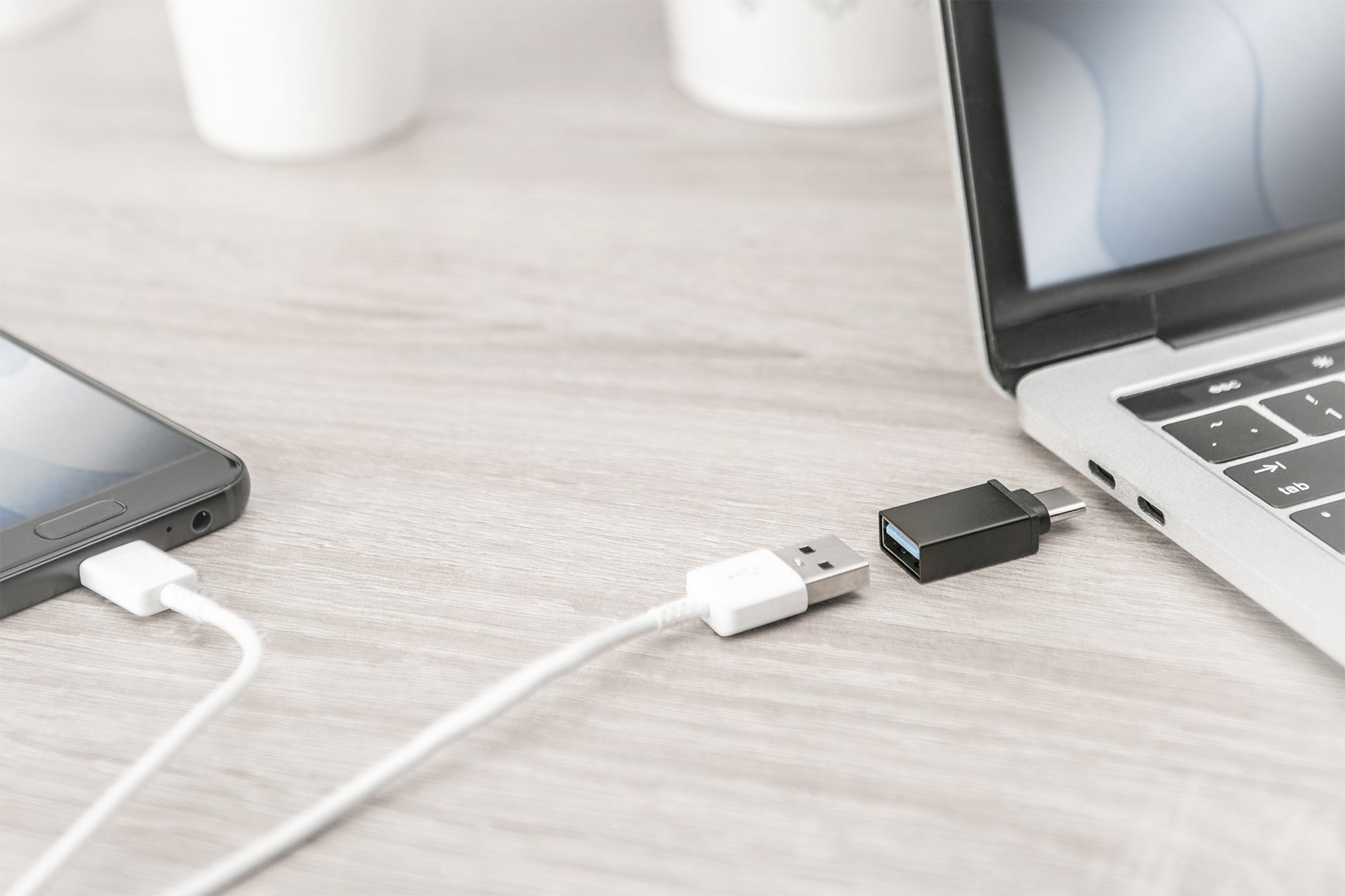 Digitus USB-C (Stecker) auf USB-A (Buchse) Adapter, USB 3.2 Gen 1