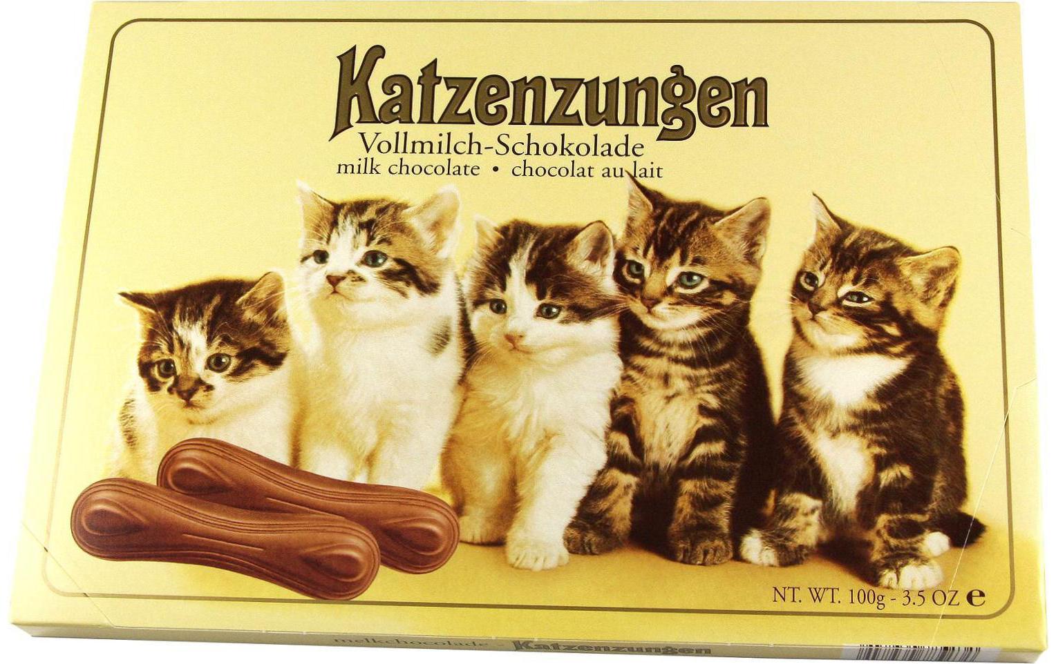 Sarotti Katzenzungen Schokolade – Vollmilch – 100 g