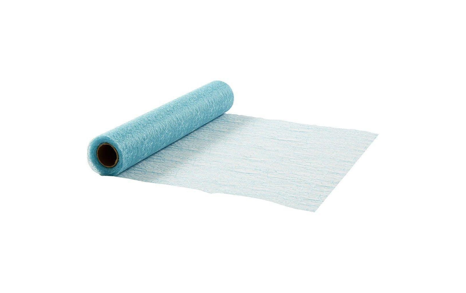 Creativ Company Tischläufer – Polyester, hellblau, 30 cm × 10 m