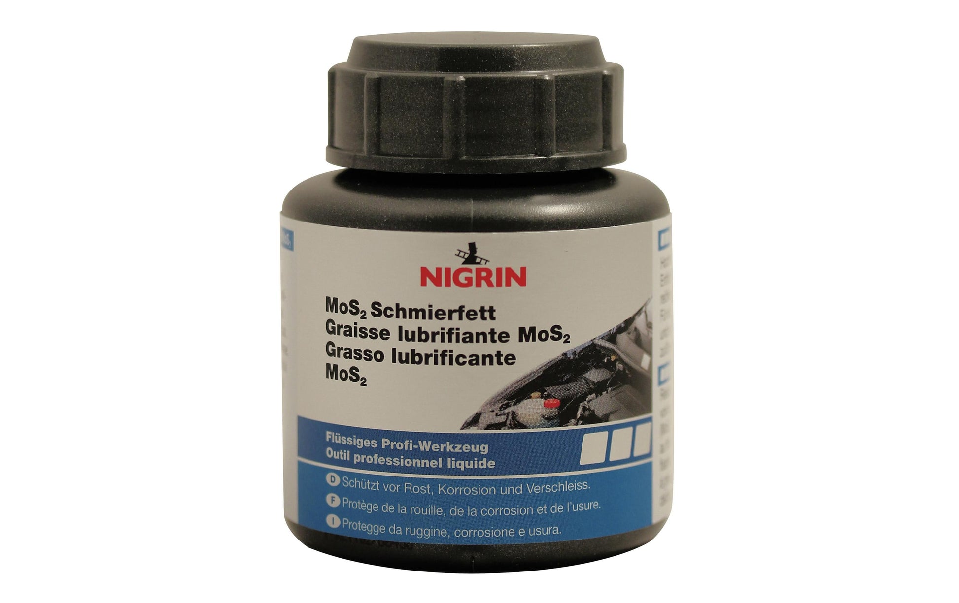 NIGRIN Schmierfett 100 g – Schwarz – 10070300