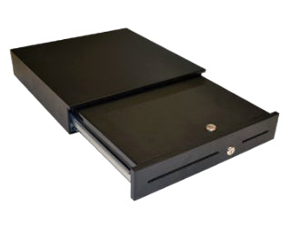 apg Solutions ECD410-LID – Kassenladen-Einsatz, abschliessbarer Deckel, Schwarz, für ECD410